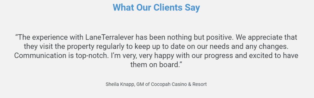 LaneTerralever Cocopah